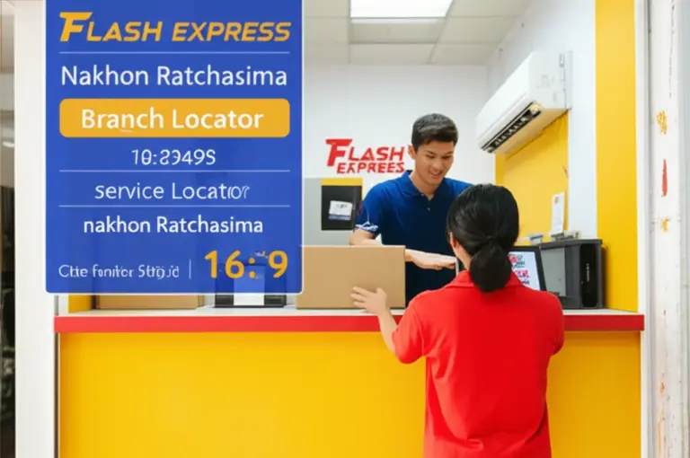 Flash Express นครราชสีมา: วิธีค้นหา สาขา เวลาให้บริการ และส่งพัสดุอย่างมืออาชีพ