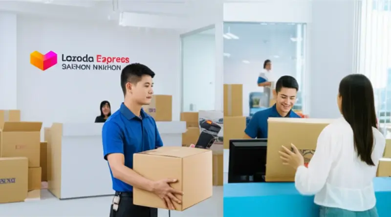 LEX Lazada Express สกลนคร: วิธีเช็คสถานะ ส่งของ จัดส่งถึงบ้าน และที่ตั้งบริการครบจบในที่เดียว