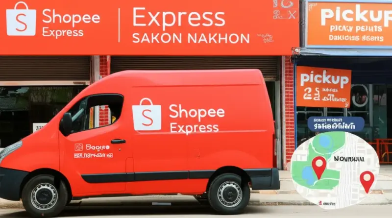 SPX Shopee Express คืออะไรในสกลนคร — ขอบเขตการให้บริการ จุดรับ พื้นที่จัดส่ง และเวลาทำการ