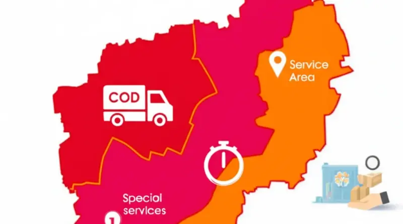 บริการจัดส่งและเวลารับ-ส่งในสกลนคร — เขตพื้นที่บริการ ค่าบริการ เก็บเงินปลายทาง (COD) และบริการพิเศษ
