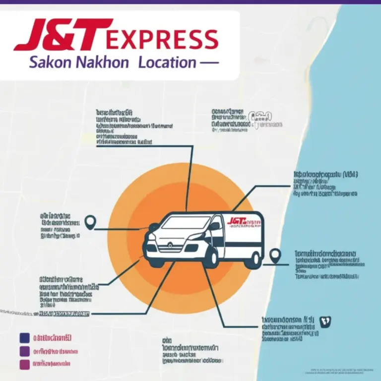บริการและเวลาทำการของ J&T Express สกลนคร: สาขาไหนให้บริการอะไรบ้าง