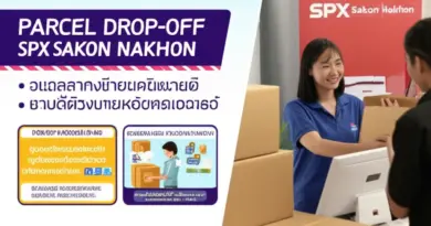 วิธีฝากส่งพัสดุและแพ็กของให้ถูกต้องที่จุดรับ SPX สกลนคร — ค่าบริการ ขนาดน้ำหนักที่รับ เอกสารที่ต้องเตรียม และเคล็ดลับลดความเสียหาย