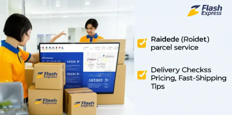 Flash Express ร้อยเอ็ด: วิธีเช็คส่ง พิกัดสาขา ค่าบริการ และเคล็ดลับส่งของให้ถึงไว