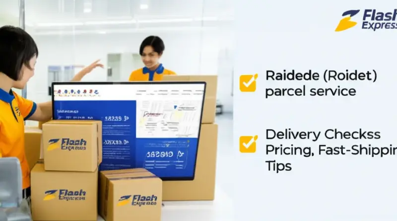 Flash Express ร้อยเอ็ด: วิธีเช็คส่ง พิกัดสาขา ค่าบริการ และเคล็ดลับส่งของให้ถึงไว