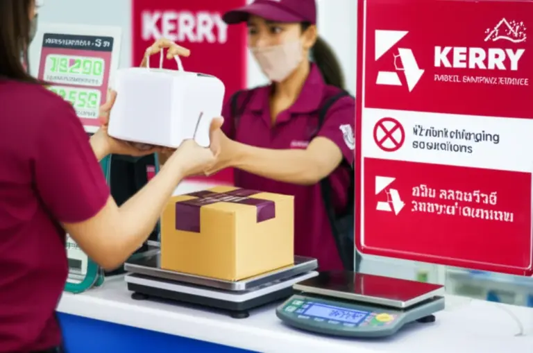 วิธีส่งพัสดุที่ Kerry มุกดาหาร — ขั้นตอน ราคา เช็กน้ำหนัก และข้อห้ามก่อนฝากส่ง