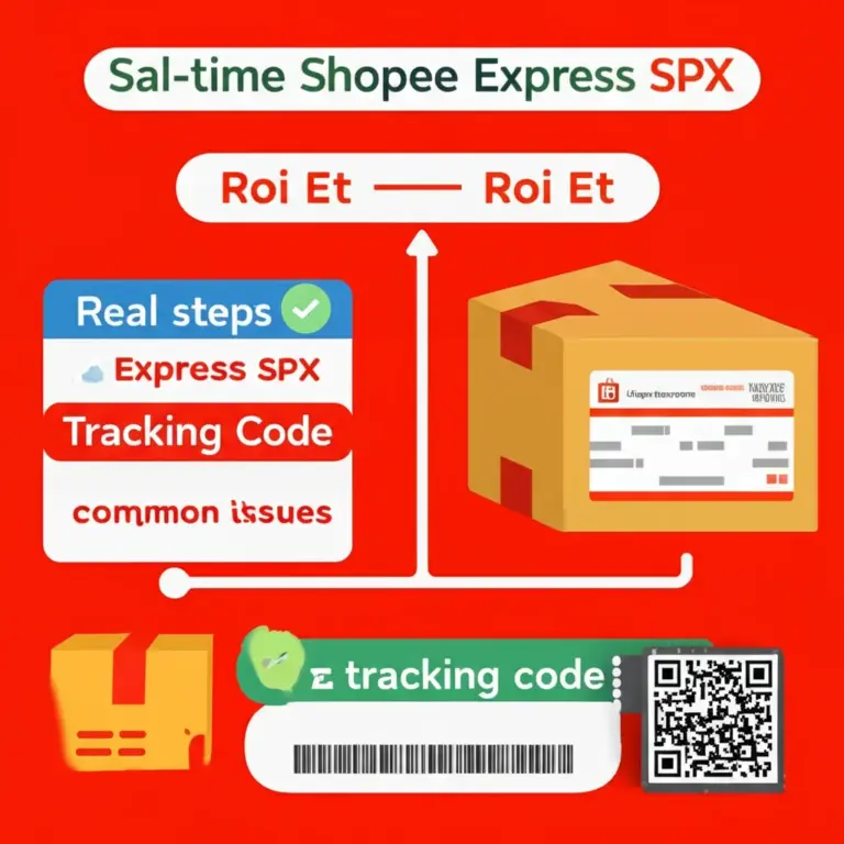 วิธีเช็กสถานะพัสดุ SPX Shopee Express ร้อยเอ็ด แบบเรียลไทม์ — ขั้นตอน โค้ดติดตาม และปัญหาทั่วไป