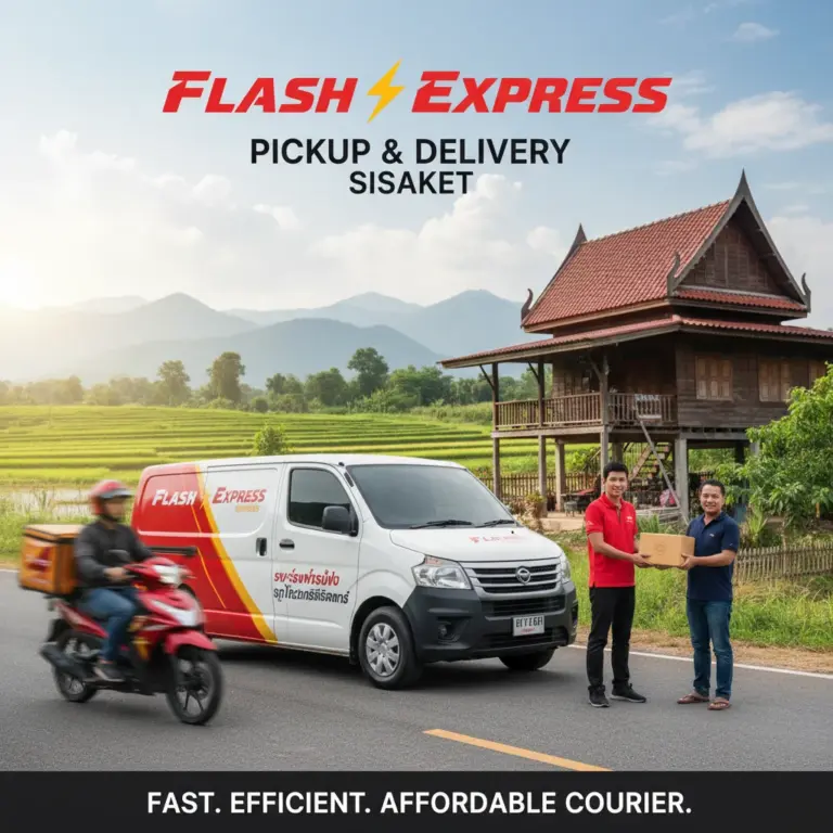 Flash Express ศรีสะเกษ: วิธีเช็คสถานะ ส่ง/รับ พัสดุ รวดเร็วและประหยัดที่สุด