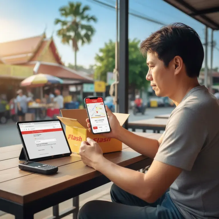 การเช็คเลขพัสดุ Flash Express ศรีสะเกษ — วิธีติดตามสถานะออนไลน์ SMS และแอปมือถือ