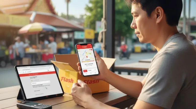 การเช็คเลขพัสดุ Flash Express ศรีสะเกษ — วิธีติดตามสถานะออนไลน์ SMS และแอปมือถือ