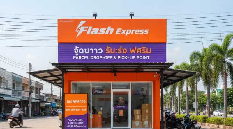 บริการ Flash Express สาขาศรีสะเกษ — ที่ตั้ง เวลาทำการ และช่องทางติดต่อสำหรับฝากส่งพัสดุ
