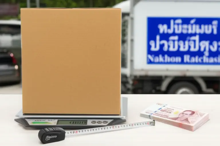 วิธีส่งพัสดุจากนครราชสีมา: ราคาค่าบริการ ขนาดน้ำหนัก วิธีบรรจุ และตัวเลือกจัดส่ง (เก็บปลายทาง/ด่วน)